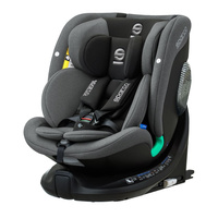 FOTELIK SAMOCHODOWY OBROTOWY 360° SPARCO SK7000I RED 0-36 KG / 40-150 CM