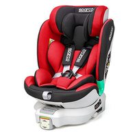 Fotel obrotowy 360 iSIZE 40-135CM Sparco czerwony Sk6000